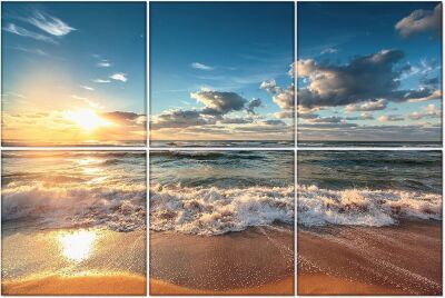 EVENRISING Art Acoustic Panels, Beach 