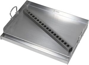 Universal Stainless Steel Griddle Flat Top Grill Plate 23" x 16" x 5.5" 