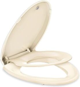 THORIFLY Toilet Seat with Built-In Potty Training Seat, 18.5" 