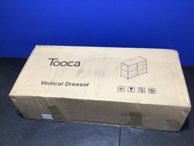 Tooca 5 Drawer Fabric Storage Chest - Appears New 