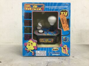 Vintage 1993 Ms. Pac-Man Plug & Play Retro TV Arcade Game in box New