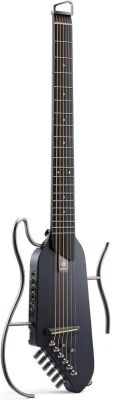 Donner HUSH-I Portable Ultra-Light and Quiet Performance Headless Acoustic-Electric Guitar, Maple Body with Removable Frames