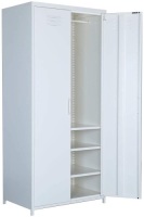 NITETRONIC Double Door 4-Layer Steel Cabinet with Clothes Rail and Shelves -&nbsp;Appears New&nbsp;