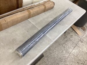 Roll of Clear Vinyl, 4' Wide, 1/16" Thick 