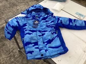 Kids Padded Camo Jacket, 5T