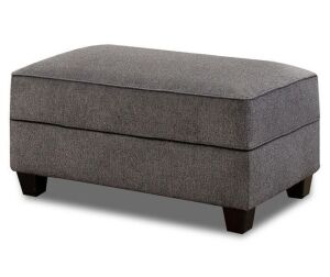 Broyhill Tripoli Slate Gray Storage Ottoman