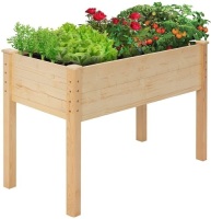 KingSo Wooden Raised Garden Planter Box - Appears New&nbsp;