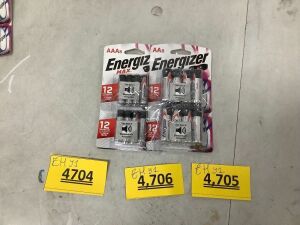 Double A and Triple A Energizer Battery Pack