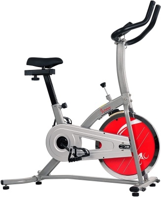 Sunny Health & Fitness Indoor Exercise Stationary Bike with Digital Monitor, 22 LB Chromed Flywheel - Appears New