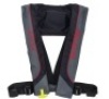 Bass Pro Shops AM24 Auto/Manual Inflatable Life Vest - Black/Gray/Red, E-Commerce Return