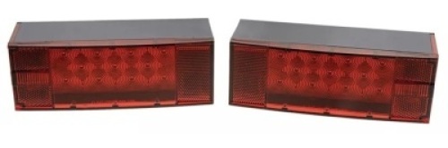 Submersible Low-Profile LED Trailer Light Kit, E-Commerce Return, Untested