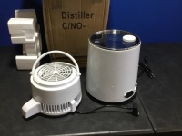 BestEquip Pure Water Distiller 4L&nbsp;750W Stainless Steel - E-Comm Return, Untested&nbsp;