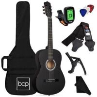 Beginner Acoustic Guitar Set w/ Case, Strap, Digital Tuner, Strings - 38in&nbsp;