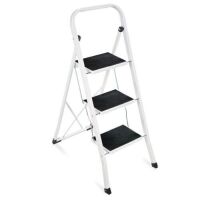 3-Step Portable Folding Step Ladder w/ Non-Slip Feet, 330lb Capacity&nbsp;