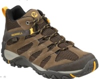 Merrell Alverstone Mid Waterproof Hiking Boots for Men - Merrell Stone - 10M, E-Commerce Return