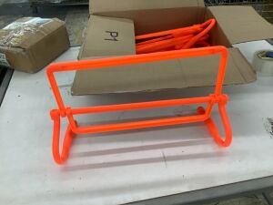 Flexible Mini Training Hurdles 6", Set of 6 