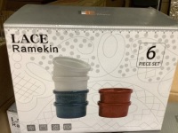 Fun Elements Lace Ramekin 6 Piece Sets 48 Bowls &nbsp;per case&nbsp;