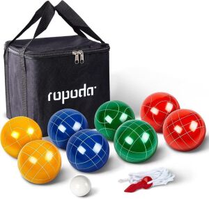 Ropoda Bocce Ball Set with Case