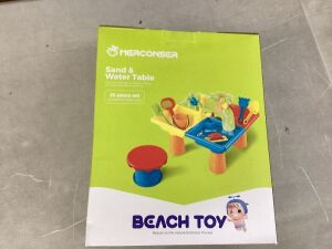 Merconser Beach Toy Sand & Water Table 25pc 