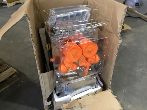 Vevor Electric Commercial Orange Juicer Machine - E-Comm Return, Unknown Condition