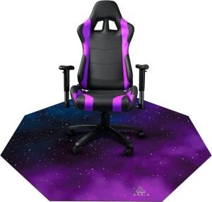 AREIA Noise Cancelling Gaming Chair Mat 47" x 47" 