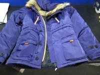 Newbestyle Faux Fur Hooded Parka, Large - Appears New&nbsp;