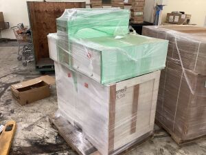 Pallet of White Cabinets - (2) 30" Base, (1) 12" Base, (1) 24" Wall, (1) 12" Wall 