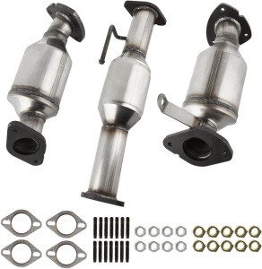 Catalytic Converter 3.6L Fit for 2008-2017 Buick Enclave, 2009-2017 Chevy Traverse, 2007-2017 GMC Acadia, 2007-2010 Saturn Outlook (3PCS)