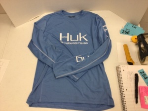 Huk Icon X Long Sleeve Shirt, Small - E-Commerce Return