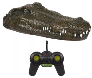 World Tech Toys Croc Attack Remote-Control Crocodile Head Boat - Appears New, Untested