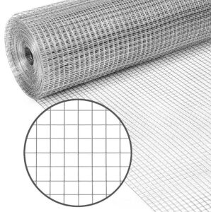 Hardware Cloth, 1/2in 19-Gauge Chicken Wire Mesh Fence, 3' x 50' 