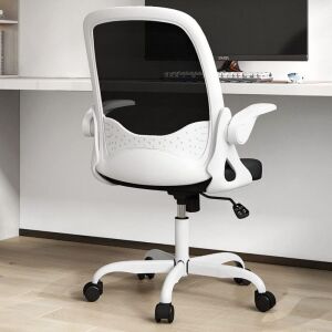 Sytas Ergonomic Rolling Swivel Mesh Computer Task Chair with Flip-up Arms