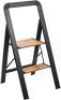 Delxo Lightweight Aluminum 2 Step Folding Step Ladder