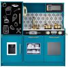 Pretend Play Kitchen Wooden Toy Set for Kids with 11 Accessories 