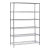 Muscle Rack Steel Shelving Unit, 6 Shelf, 48" Width, 72" Height, 18" Depth. NEW