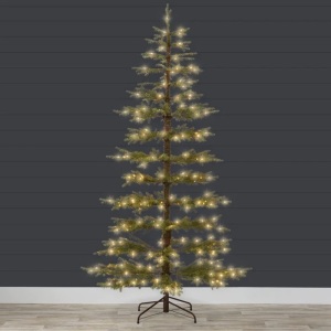 Pre-Lit Sparse Christmas Tree w/ 2-in-1 LED Lights, Cordless Connection 6FT