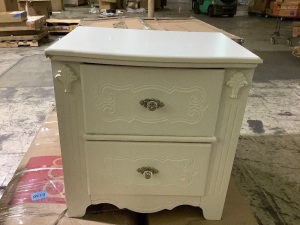 Exquisite 2 Drawer Nightstand