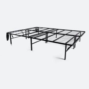 Purple Bed Frame Platform, Heavy Duty Construction, Metal, Noise Free, Strong Structure, Easy Assembly king/cal king 