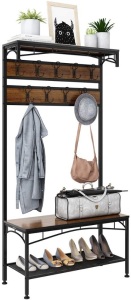 3-in-1 Entryway Coat Rack - Appears New