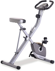 Exerpeutic Folding Magnetic Upright Exercise Bike with Pulse - NEW