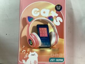 RGB Cat Ear Wireless Headphones 