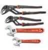 Crescent Adjustable Wrench (6 in. and 10 in.) and Tongue and Groove Plier (10 in. and 12 in.) Set