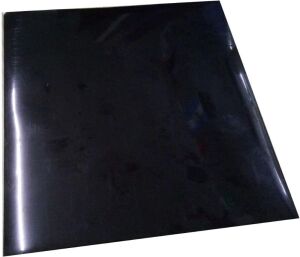 Lot of (17) Adhesive Black Heat Resistant Silicone Sheets