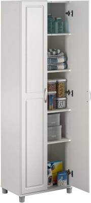 SystemBuild Kendall 24" Utility Storage Cabinet, White. NEW