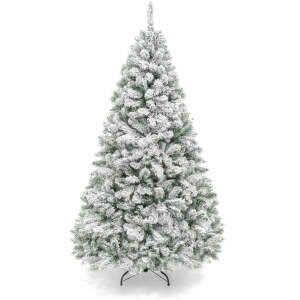  Premium Artificial Spruce Christmas Tree w/ Foldable Metal Base 9ft