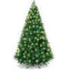 Premium Artificial Pre-Lit Pine Christmas Tree w/ 1,000 Tips, 250 Lights