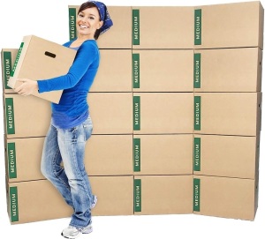 Medium Moving Boxes with Handles Pack of 20 – 18"x14"x12" – Cheap Cheap Moving Boxes