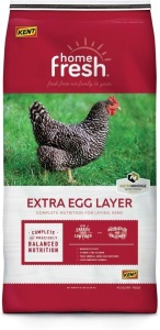 HOME FRESH Poultry Chicken Extra Egg Layer Crumble 50 lb Bag