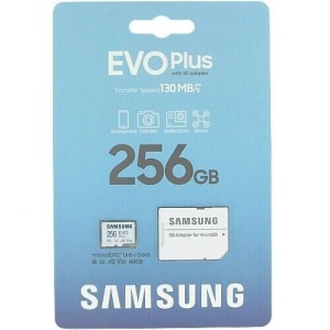 Samsung 256GB EVO Plus MicroSD MicroSDXC