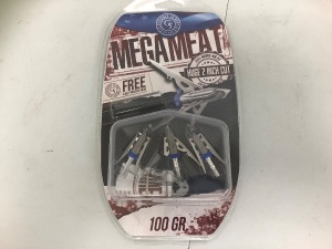 G5 Megameat Mechanical Broadhead - E-Commerce Return, 1 Broken Blade